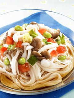 夏うま!きのことトマトの涼そうめん-レシピのメイン写真