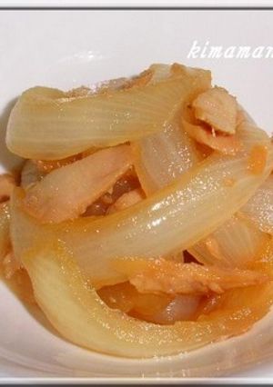 おいしい！ツナと新玉ねぎの甘辛煮-レシピのメイン写真