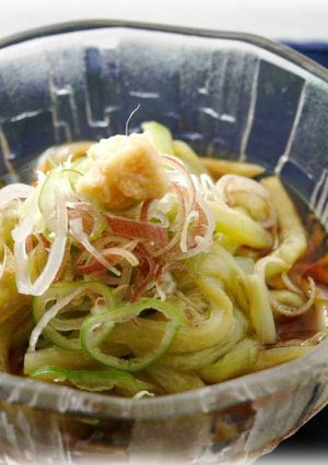 つるっとさっぱり！なすのそうめん風♪-レシピのメイン写真