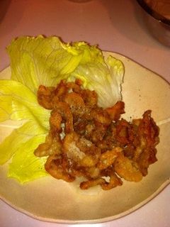 カリッと豚バラ肉炒めあげ(おつまみ)-レシピのメイン写真