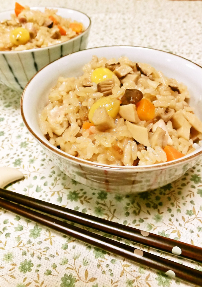 炊飯器でお手軽☆中華風おこわ♪-レシピのメイン写真