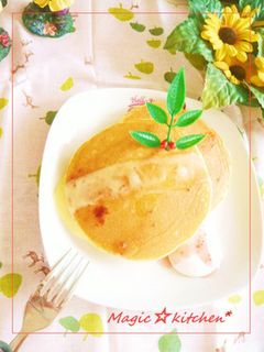 *ふわふわ♪定番のホットケーキ*-レシピのメイン写真