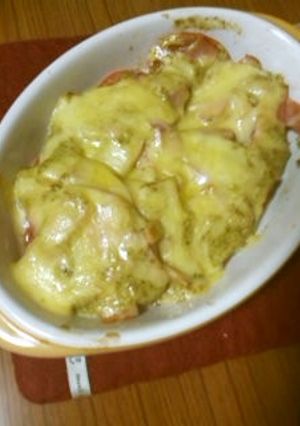 トマトのバジルマヨグラタン-レシピのメイン写真