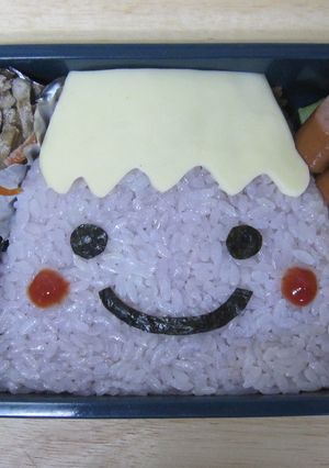 ☆キャラ弁　富士登山☆-レシピのメイン写真