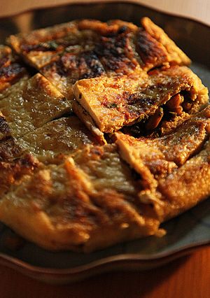 大きなお揚げの納豆はさみ焼き-レシピのメイン写真
