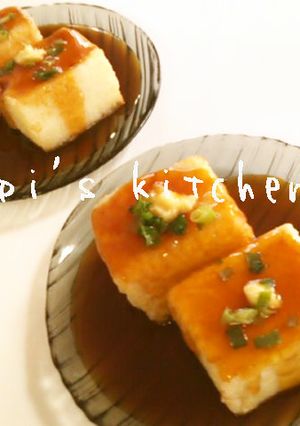 ✿揚げ出し豆腐の甘酢あんかけ✿-レシピのメイン写真