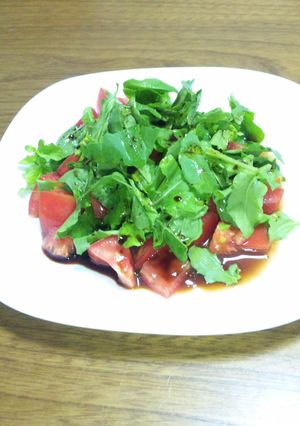 ルッコラとトマトの本格イタリアンサラダ-レシピのメイン写真