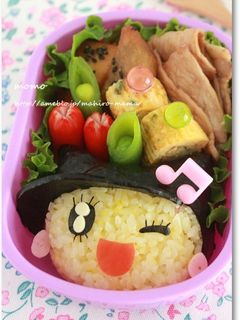 キャラ弁☆メロディっちおにぎり♪-レシピのメイン写真