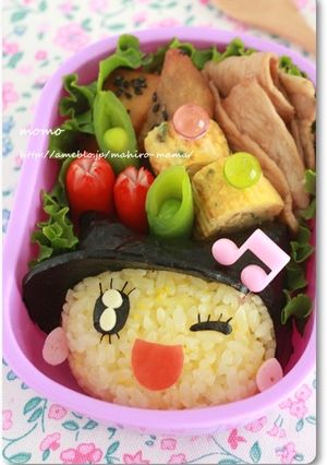 キャラ弁☆メロディっちおにぎり♪-レシピのメイン写真