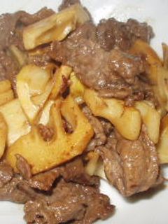 牛肉とタケノコのオイスター炒め-レシピのメイン写真