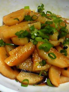超簡単!山芋の照り焼き炒め☆-レシピのメイン写真