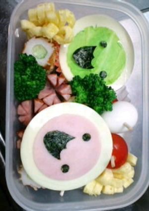 キャラ弁♪太鼓の達人♪超簡単♪-レシピのメイン写真
