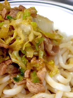 子供にも大人気♪甘めの「タレうどん」-レシピのメイン写真
