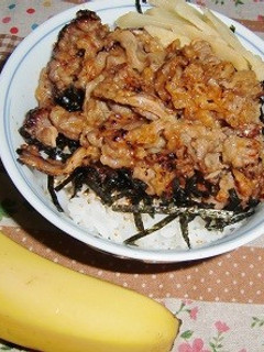 手抜き焼肉ドン-レシピのメイン写真