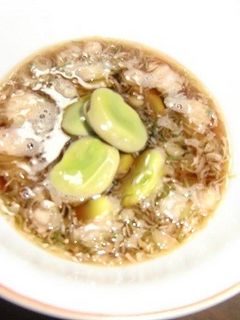 ソラマメのラーメンスープ味-レシピのメイン写真