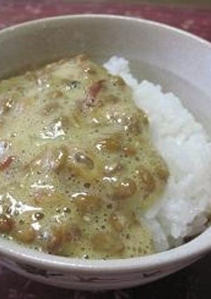 変わり納豆かけごはん-レシピのメイン写真