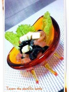 オリーブとチーズのアンチョビマリネ-レシピのメイン写真