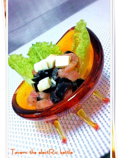 オリーブとチーズのアンチョビマリネ-レシピのメイン写真