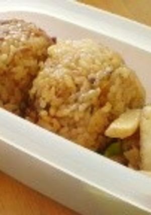ふじっ子煮☆生姜こんぶ炊き込みご飯-レシピのメイン写真