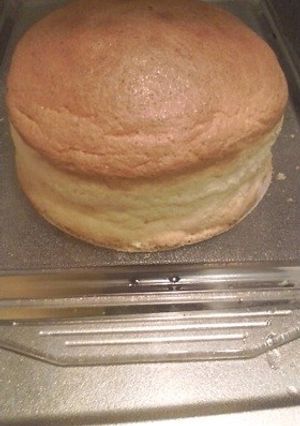 誰でも簡単!ふわふわスポンジ!-レシピのメイン写真