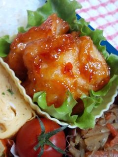 鶏ささみの簡単☆チリソース風-レシピのメイン写真