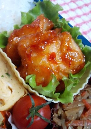 鶏ささみの簡単☆チリソース風-レシピのメイン写真