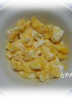 ✿レンジで簡単 いり卵✿-レシピのメイン写真
