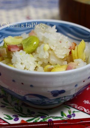 そら豆のピラフ的炊き込みご飯-レシピのメイン写真