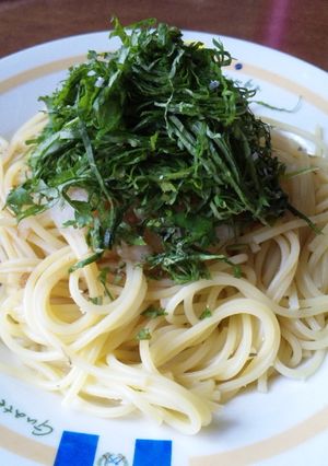 一人ランチに♪大葉とおろしの簡単パスタ-レシピのメイン写真