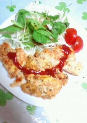 ﾁｷﾝﾋﾟｶﾀ-レシピのメイン写真