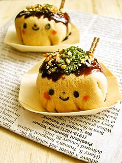 食パンdeたこ焼きくん*キャラパン-レシピのメイン写真