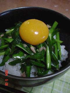 パパッと3分!~ニラ丼~-レシピのメイン写真