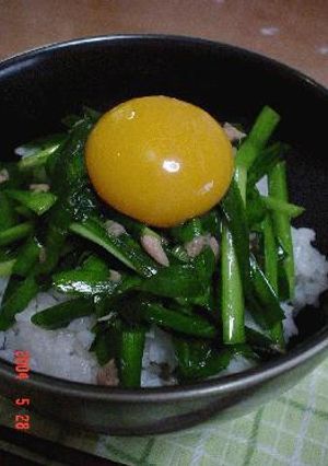 パパッと3分!~ニラ丼~-レシピのメイン写真