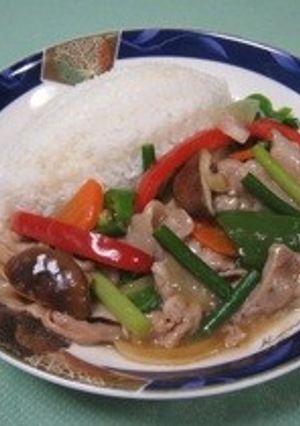 野菜の餡かけライス (中華丼)-レシピのメイン写真