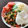 ガパオご飯(鶏肉とバジルのいためご飯)