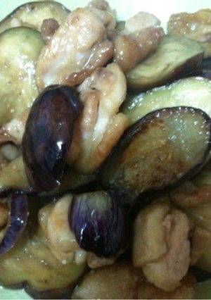 ★簡単★茄子と鶏肉の柚子ポン炒め★-レシピのメイン写真