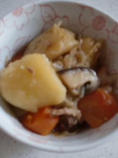 圧力鍋でさっぱり肉じゃが♪-レシピのメイン写真