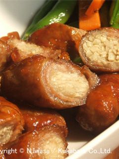 新生姜を野菜感覚で。新生姜の豚肉巻き-レシピのメイン写真