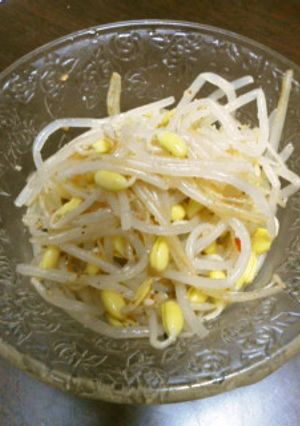 すりごま豆板醤の豆もやしナムル-レシピのメイン写真