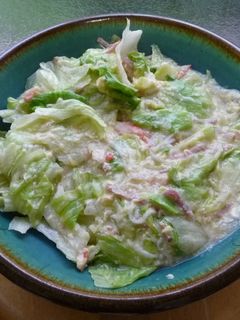 本格中華?!レタスとカニカマの中華炒め☆-レシピのメイン写真