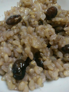 体にいいよ♪黒豆ご飯-レシピのメイン写真