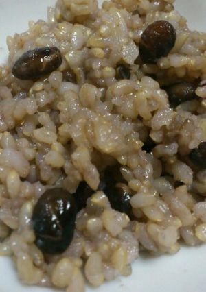 体にいいよ♪黒豆ご飯-レシピのメイン写真