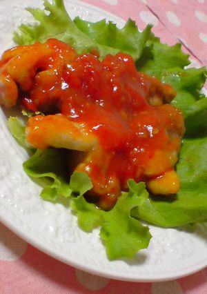 簡単!鶏ももチリトマト煮込み!適当で激旨-レシピのメイン写真