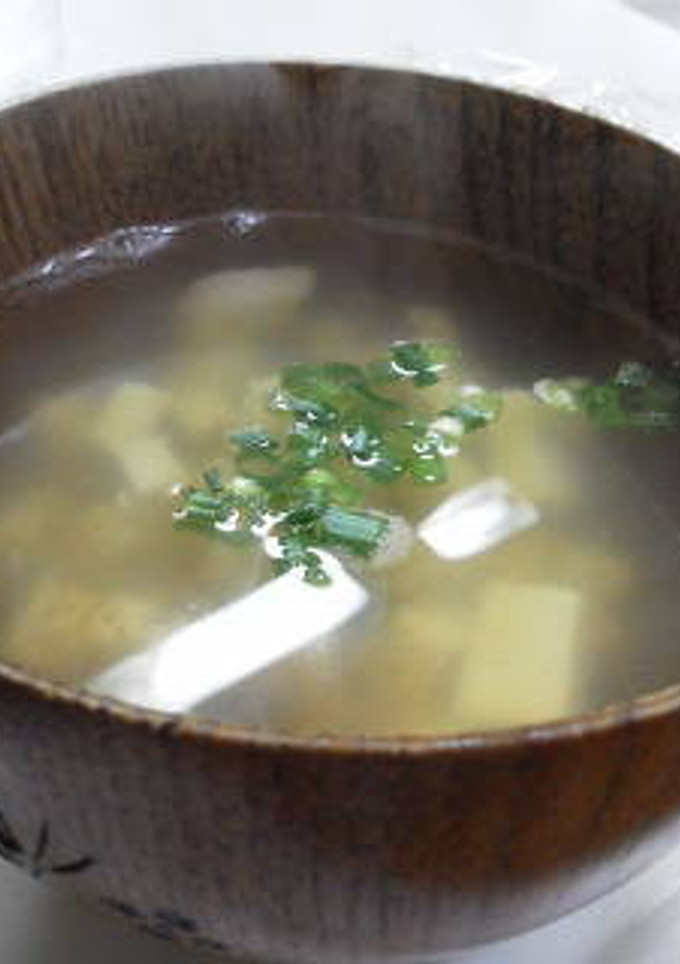 白だしで！簡単とうふスープ-レシピのメイン写真