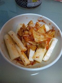 ☆長芋とキムチでうまアテ☆-レシピのメイン写真