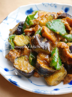 豚肉と茄子ピーマンの甘味噌炒め-レシピのメイン写真