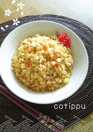 桜海老が香ばしい～♪たぬきご飯の炒飯☆-レシピのメイン写真