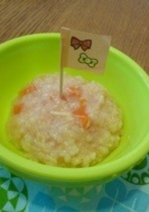離乳食 中期ベビーのチキンライス-レシピのメイン写真