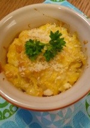 離乳食 かぼちゃのマカロニグラタン-レシピのメイン写真