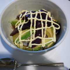 รูปของ まぐろの漬けハワイアン丼